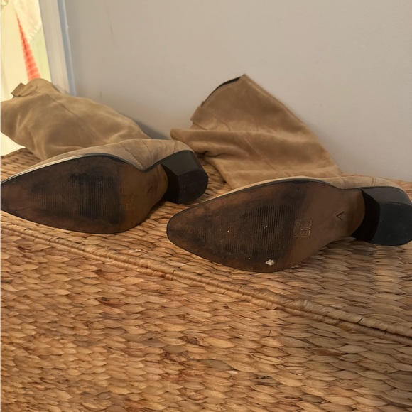 Anthropologie Western Suede Boots 8-8.5 Eu 39 - Picture 5 of 8